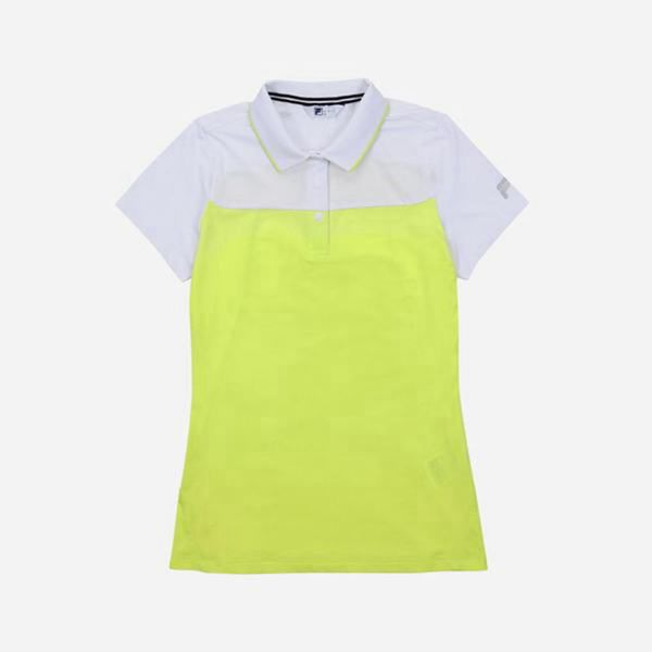 Camisas Polo Fila Mujer Blancas - Golf S/S - España 937582ZVG